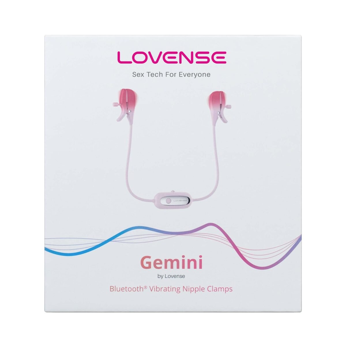 Lovense Gemini Vibrating Nipple Clamps - Image 1