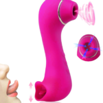 Spasm sucking and licking vibrator