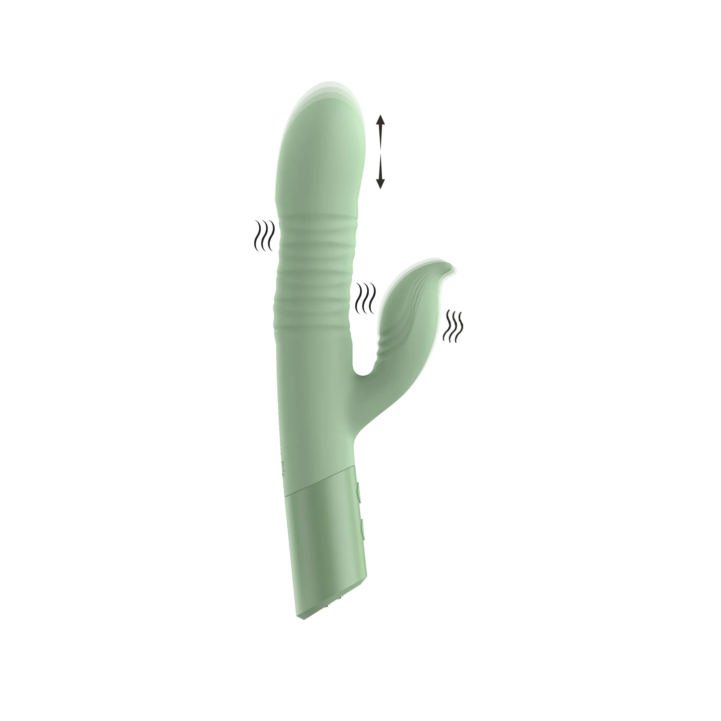 7(2) Pleasure Waving Rabbit Vibrator - Image 1