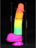 Rainbow Dildo - Image 2