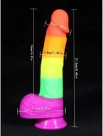 Rainbow Dildo - Image 2
