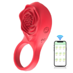 Rose APP controlled cock ring