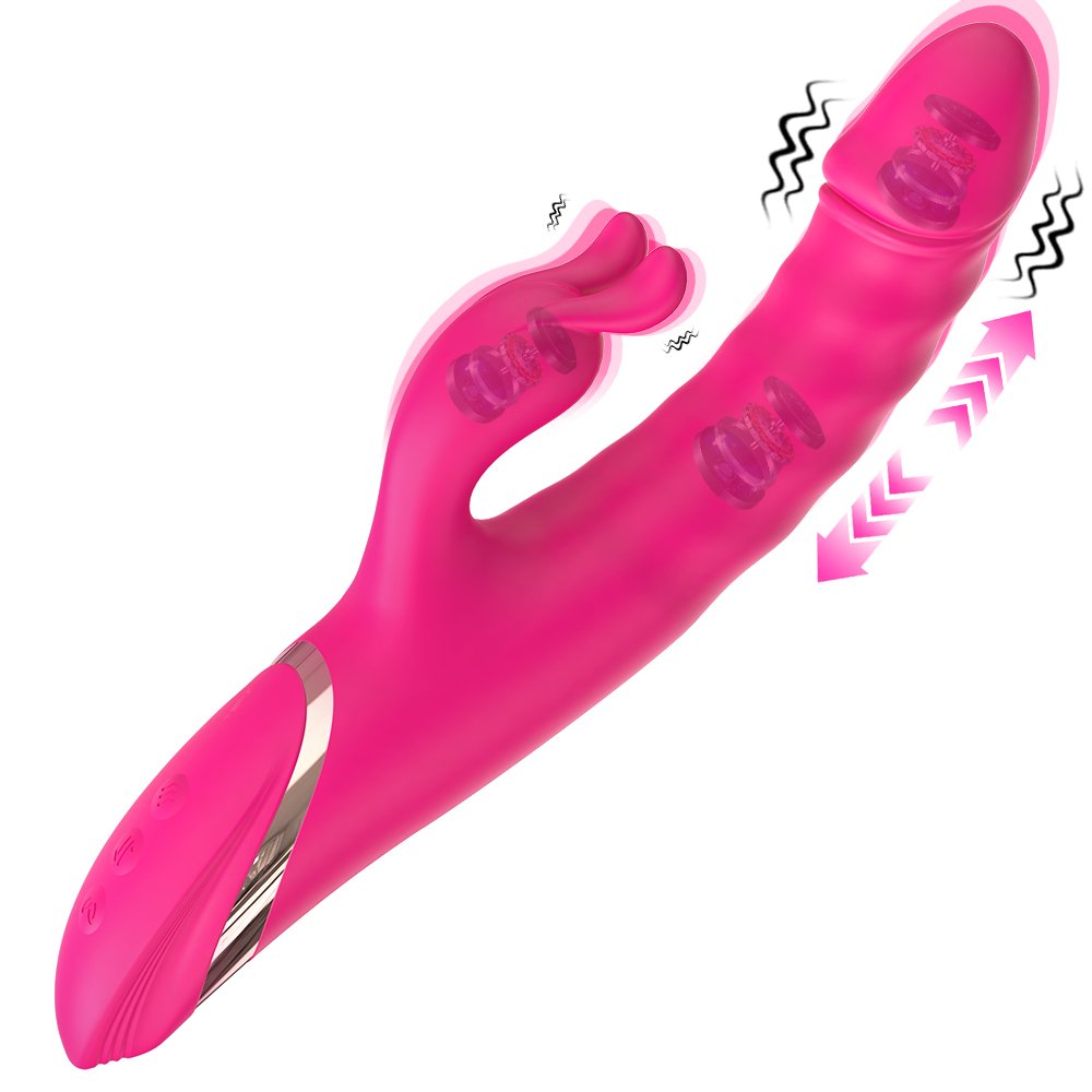 白底 Heartbeat Rabbit Vibrator - Image 1